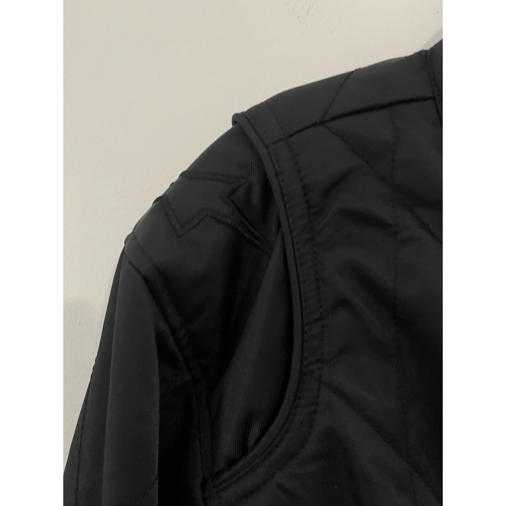 Alpinestars Precedent Casual Motorcycle Jacket Quilted Coat Black Womens Medium - Picture 3 of 9